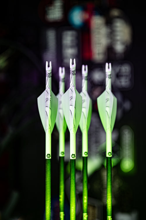 -SHOOT YOUR BOW- GLOW IN THE DARK ARROW WRAPS